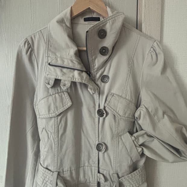 아메카지 야상 트렌치코트