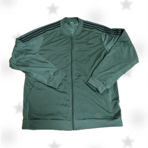 아디다스 카키 져지