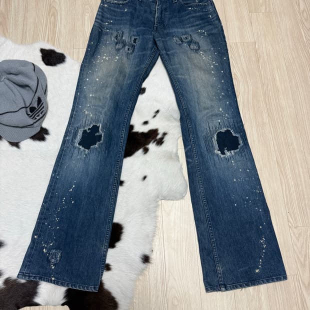 넘버나인 총알데님 2001 OG 민트급 플레어 