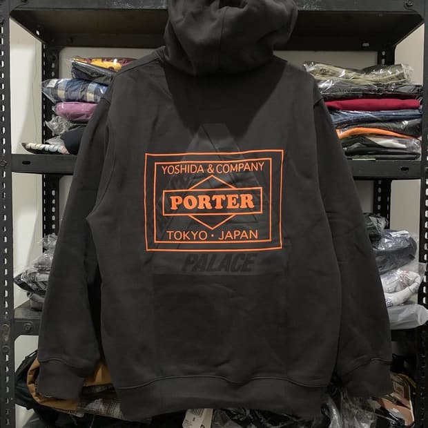 팔라스X포터 후드 블랙 라지