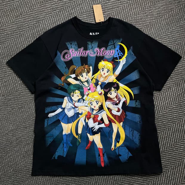 90s USA 빈티지 세일러문 티셔츠o 4569