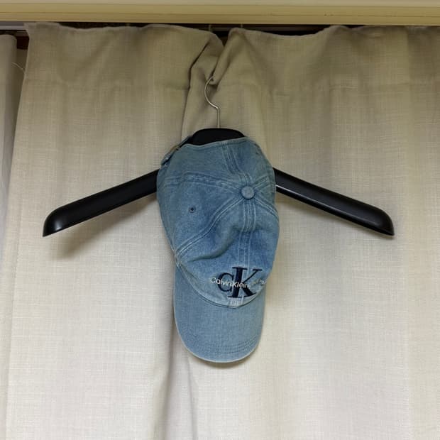 캘빈클라인 청 캡 모자