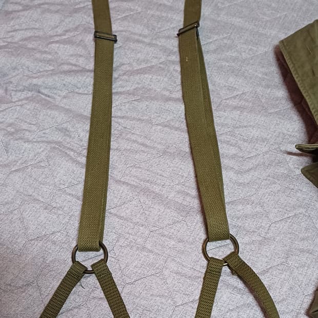 오리지널 이차대전 미해병대 M41 서스펜더