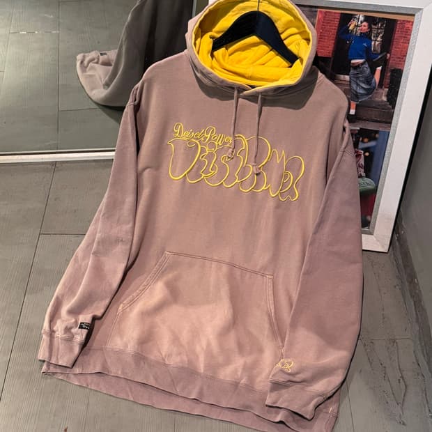 Diesel 디젤 파워 루즈핏 후드티