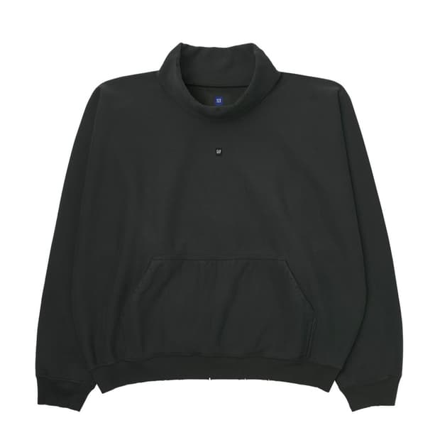 이지갭 하이넥 스웨터 블랙m