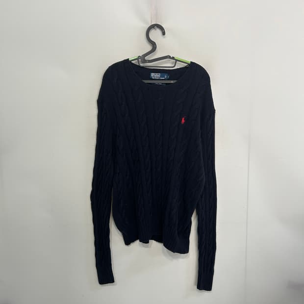 폴로 랄프로렌 남성 케이블 니트 XL 