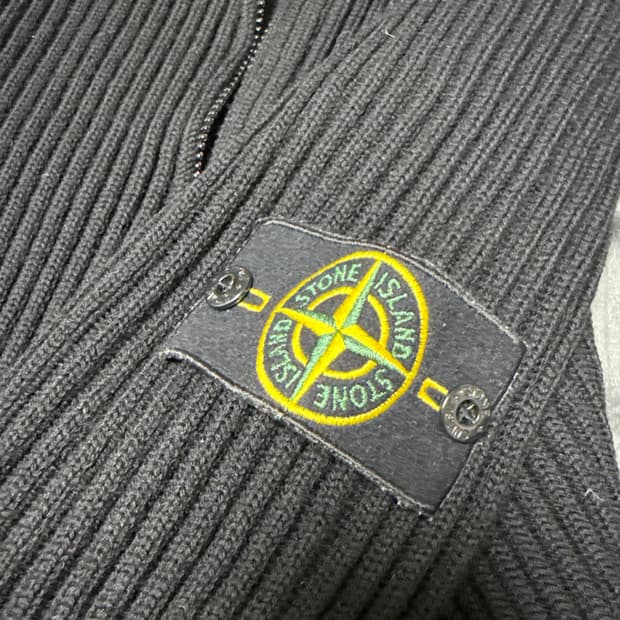 스톤아일랜드 니트 집업 L