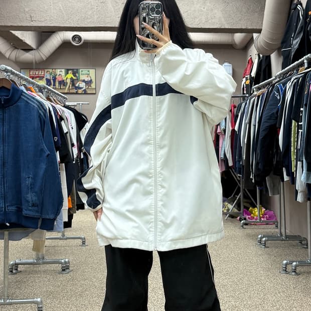 나이키 테니스 빈티지 바람막이 자켓 S86