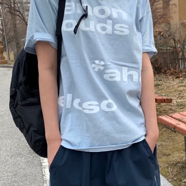 피넛데이즈 프린팅 티셔츠