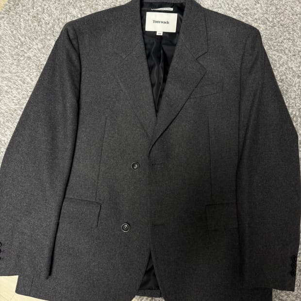토니웩 Italian Wool Flannel Twill Blazer