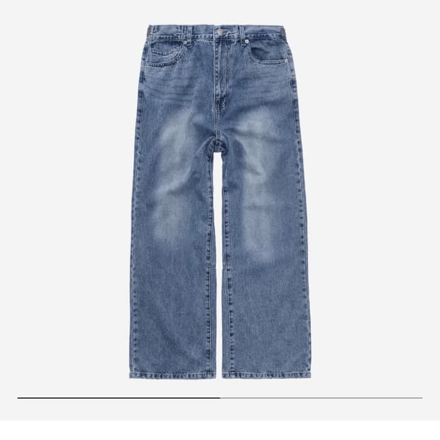 폴리테루 고시마데님 워시드블루4