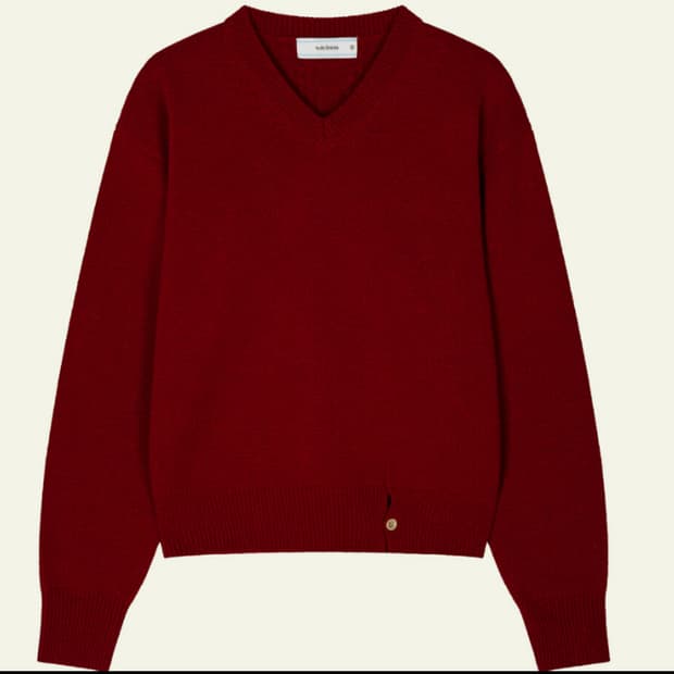 웨이비니스 하이 타이브 브이넥 레드 3