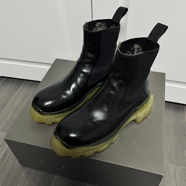 릭오웬스 / 보조 트랙터 부츠 / 39