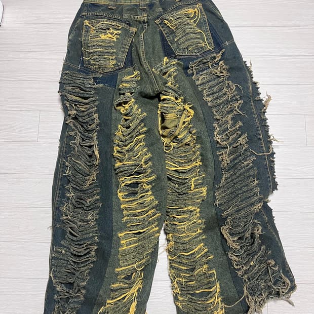 Denim scratch panttttt!!!!!