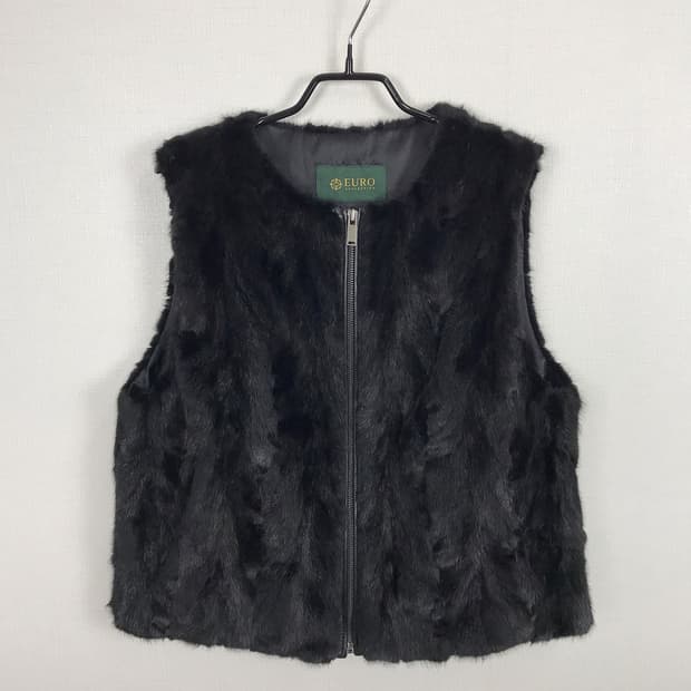 유로 EURO 밍크 조끼 여성77