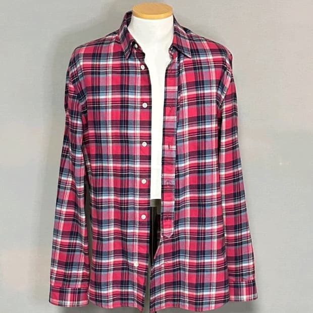 메종마르지엘라 체크셔츠 