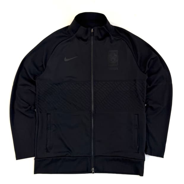 나이키 20-21 한국 국가대표 올블랙 져지