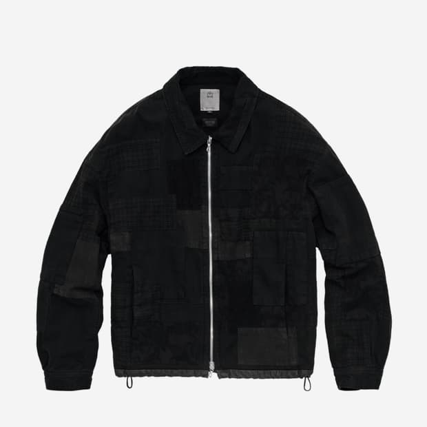 [4] 폴리테루 패치워크 스윙탑블랙