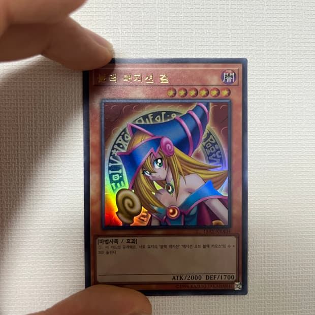 블랙 매지견 걸 유희왕 카드
