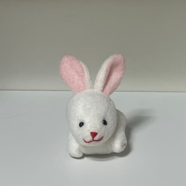 빈티지 토끼 인형