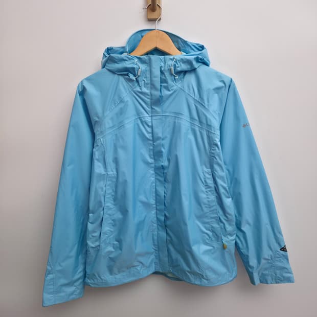 [M] 컬럼비아 스카이블루 바람막이