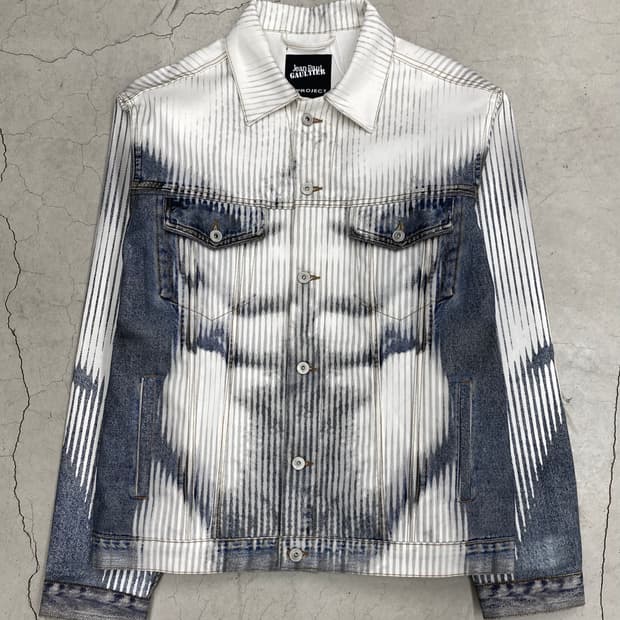 장폴고티에 x 와이프로젝트 22AW 트롱프뢰유 자켓