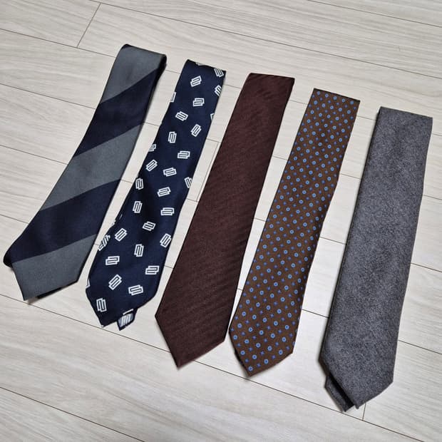 드레익스 메멘토모리 넥타이 5개 일괄판매