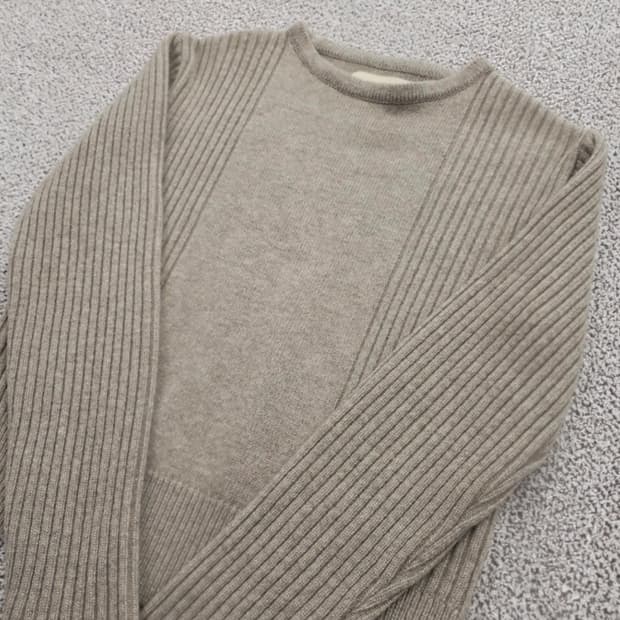 [새상품] 마뗑킴 Matin Kim 골지 울 캐시미어 니트 55반