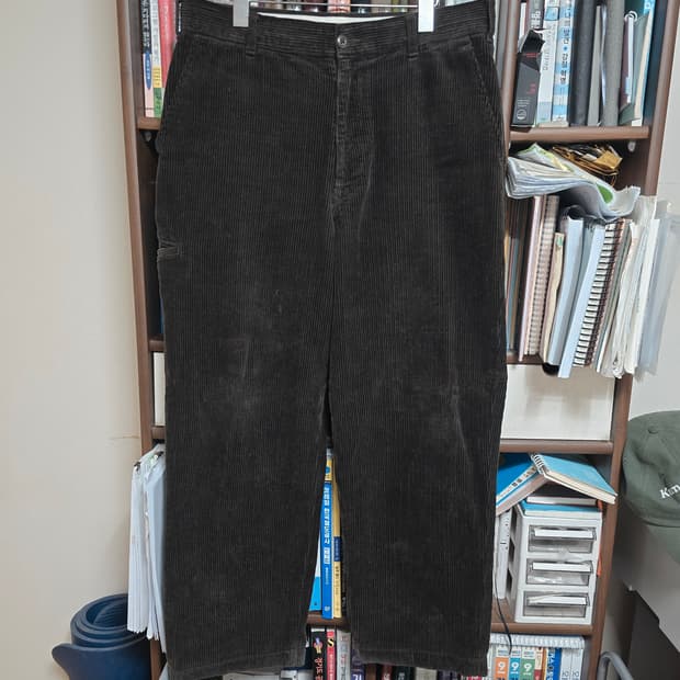 유니클로U 코듀로이 와이드핏 워크팬츠 32 [82]