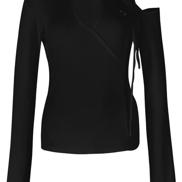 세릭 컷아웃 긴팔티