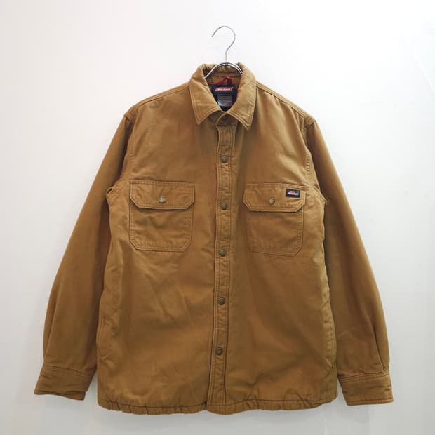 디키즈 Genuine 덕캔버스 플란넬 체크 안감 남성 셔츠자켓