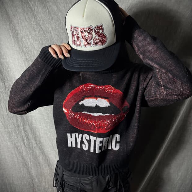 HYSTERIC GLAMOUR Lips Turtle Neck Knit