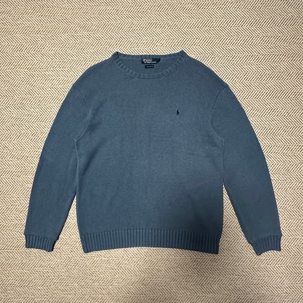 POLO RALPH LAUREN cotton knit sweater
