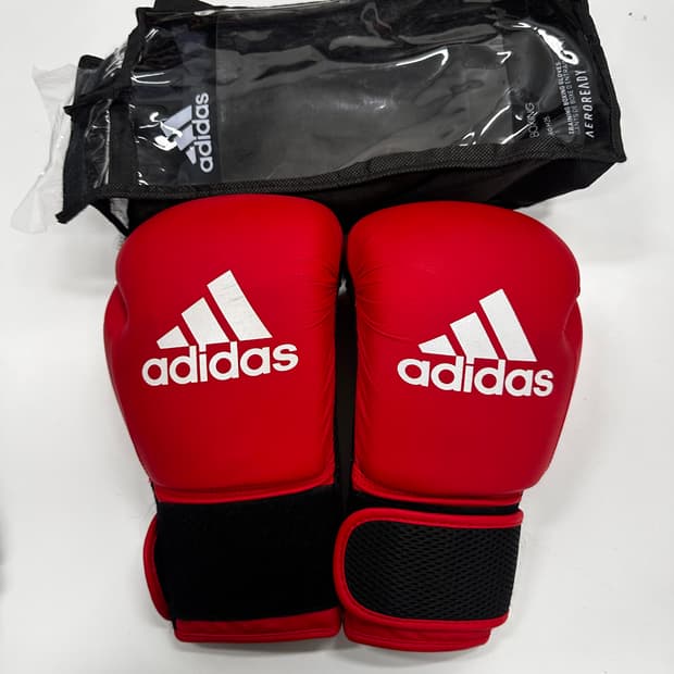 아디다스 하이브리드25 복싱 글러브 레드 M(12)