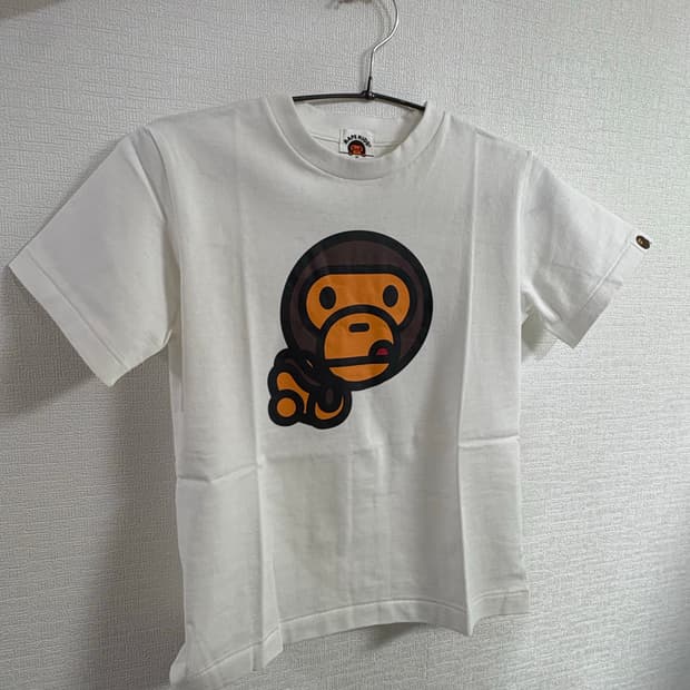 베이프 키즈 130 티셔츠 새상품