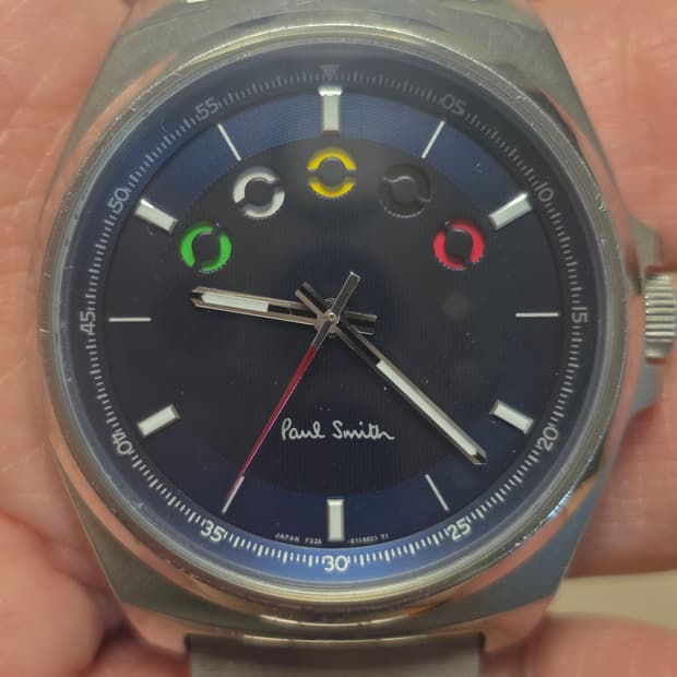 폴 스미스 (Paul Smith) 오륜 파이브 아이즈시계 (보증서+스트랩