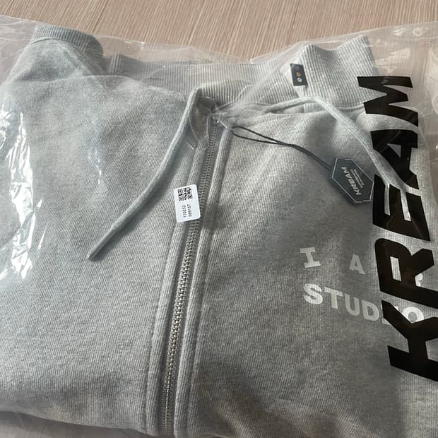 아이앱 26ss 후드집업 그레이 L 교환원해요!!