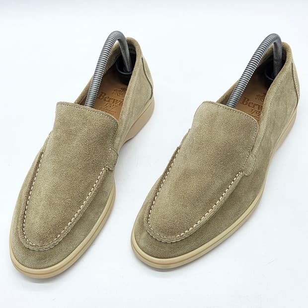 버윅 5542 스웨이드 로퍼 베이지 (41)