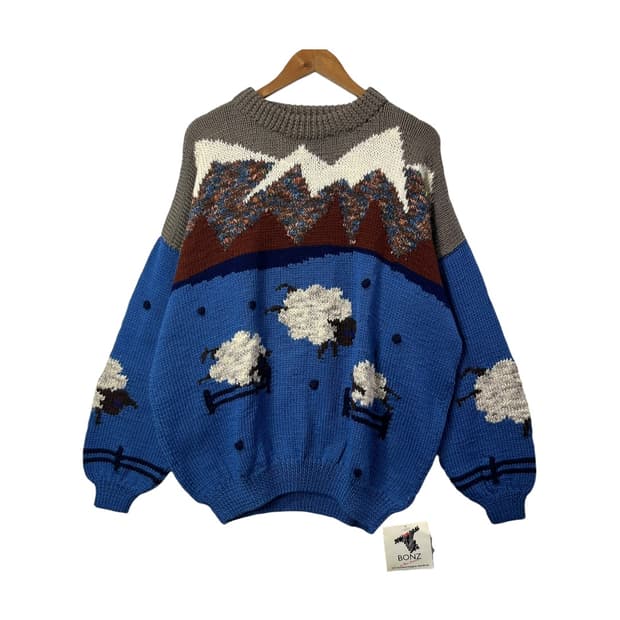 [BONZ] 본즈 뉴질랜드 그랜파코어 니트(새상품)