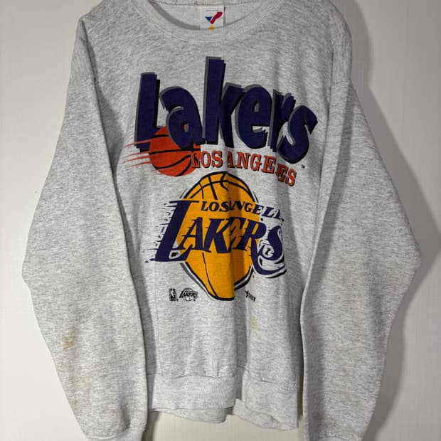 90s USA 50/50 레이커스 빈티지 스웻셔츠 맨투맨