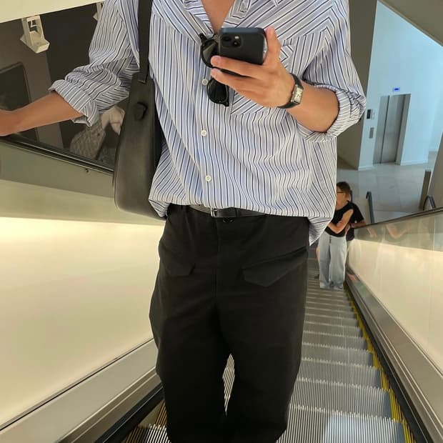 Aieul curved trousers