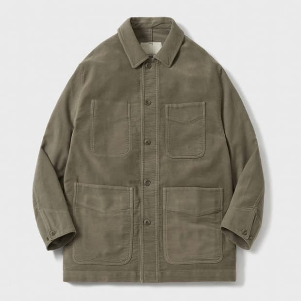 (1) 포터리 몰스킨 워크자켓 다크러벳