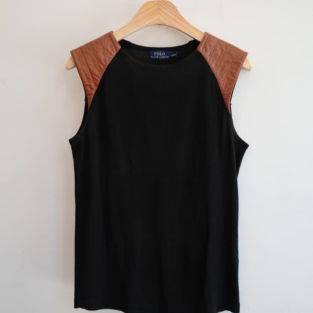 PoloRalphLauren 폴로 랄프로렌 슬리브리스 탑 