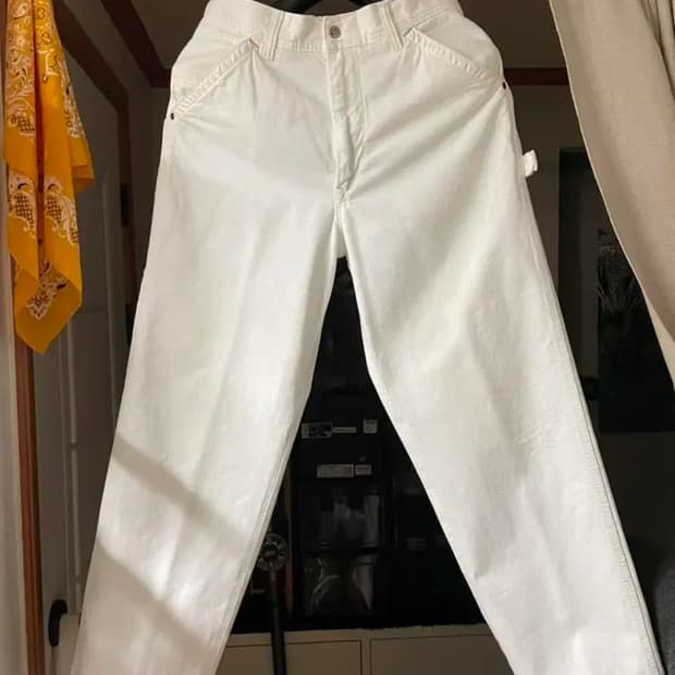 에드윈 101 카펜터 화이트 팬츠- 29