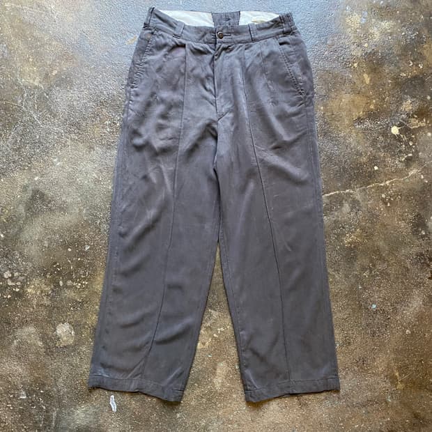 (32) old joe 텐셀 와이드 팬츠