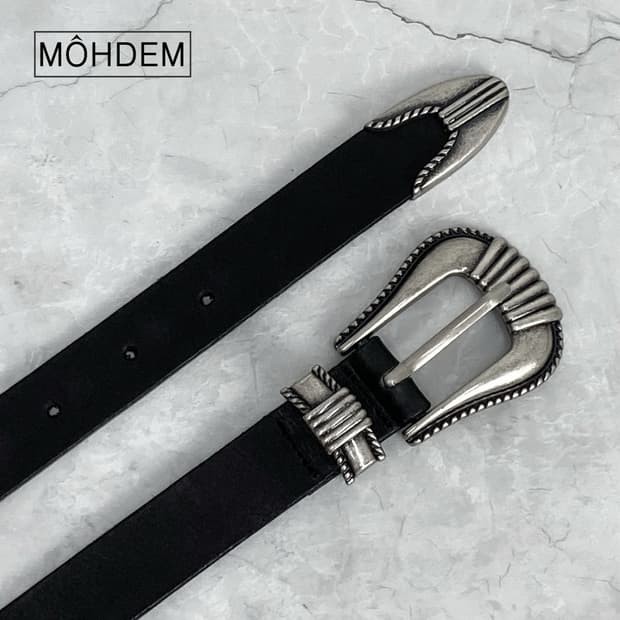 [Unisex] 클래식 웨스턴 벨트