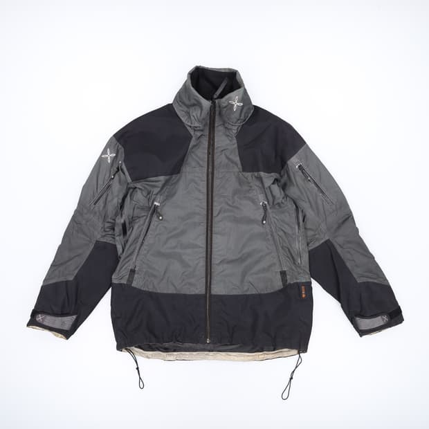 M 몬츄라 샤모니 다크그레이 빈티지 바람막이 자켓 4182