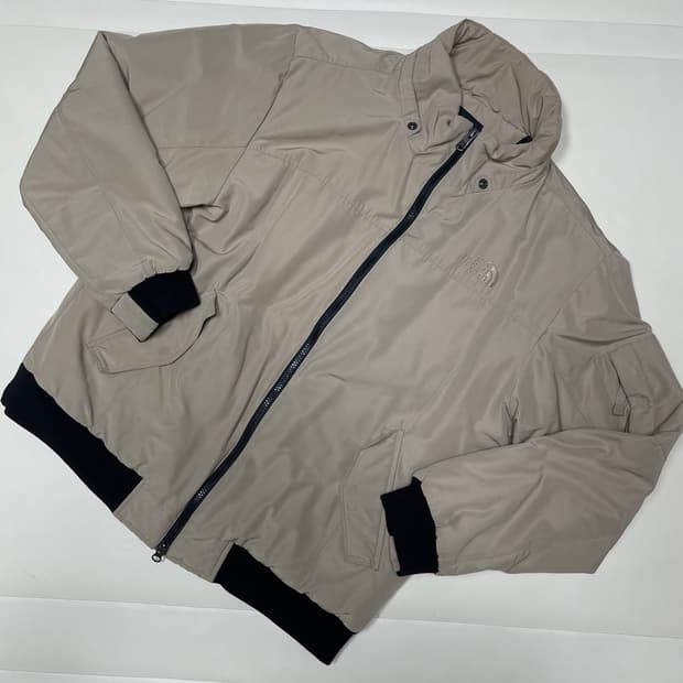 노스페이스 베이지 자켓 100