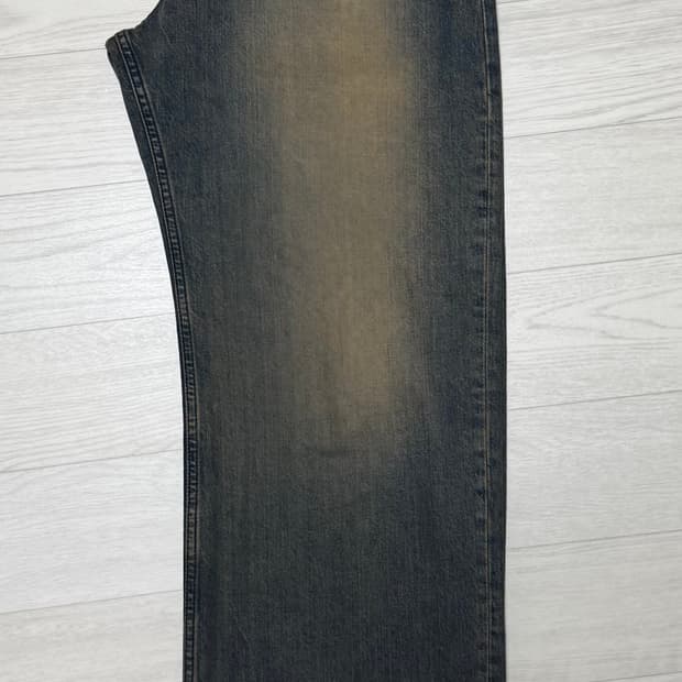 벨리에 트루 와이드 데님 팬츠 - 빈티지 인디고