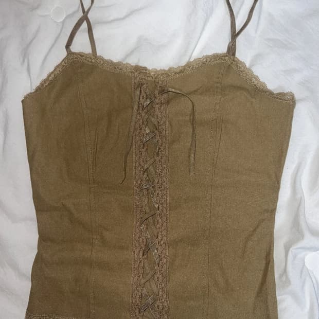 vintage corset top